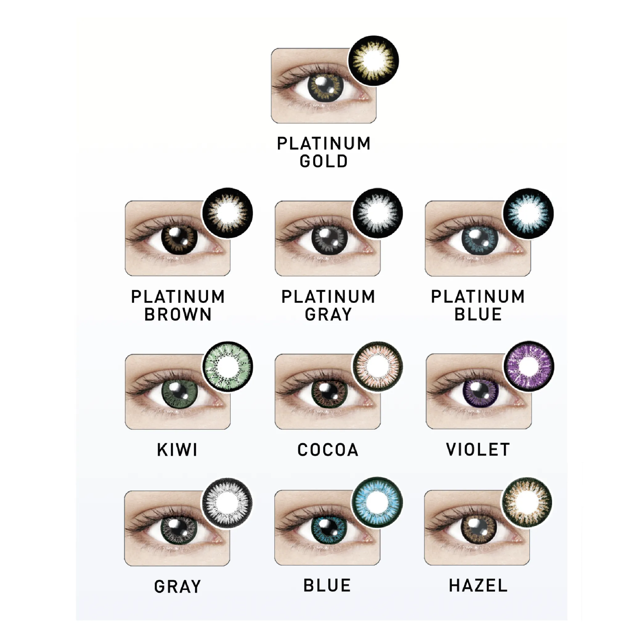 Maxim Big and Colour Eyes 1-Month