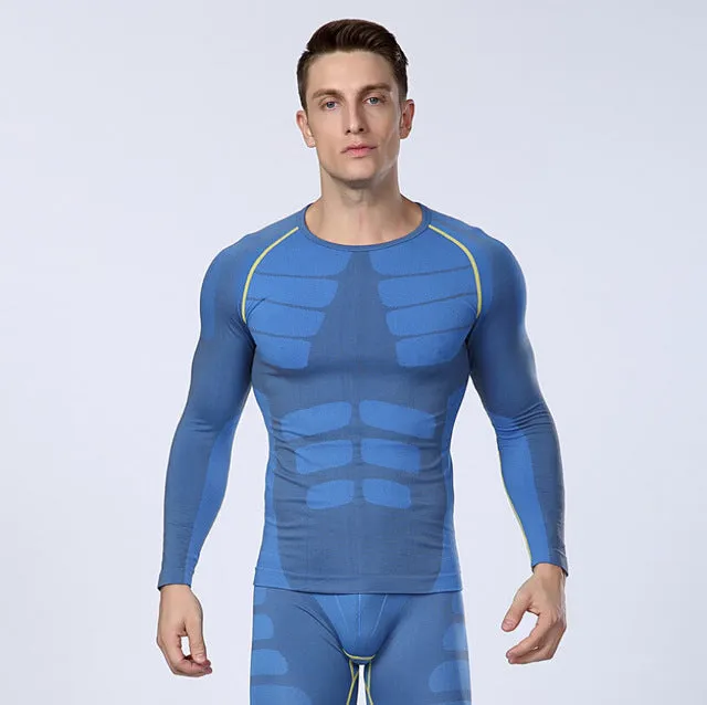 Men's Long Sleeve Yoga Sweatshirt Fitness Sportswear | Pro Joggers Quick-Dry Shirt