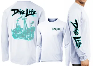Men’s Performance Dive Life Ship Wreck Long Sleeve