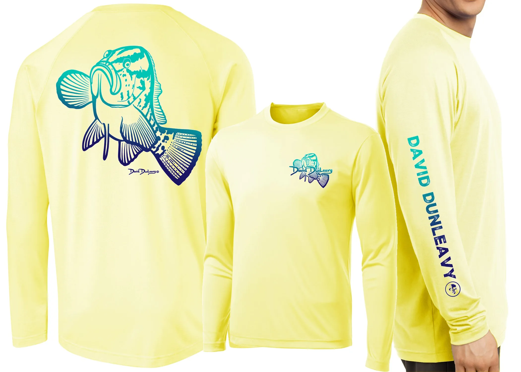 Men’s Performance Nassau Grouper Deco Long Sleeve