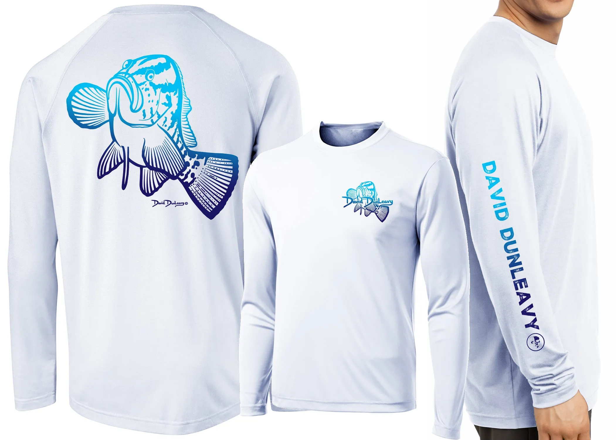 Men’s Performance Nassau Grouper Deco Long Sleeve