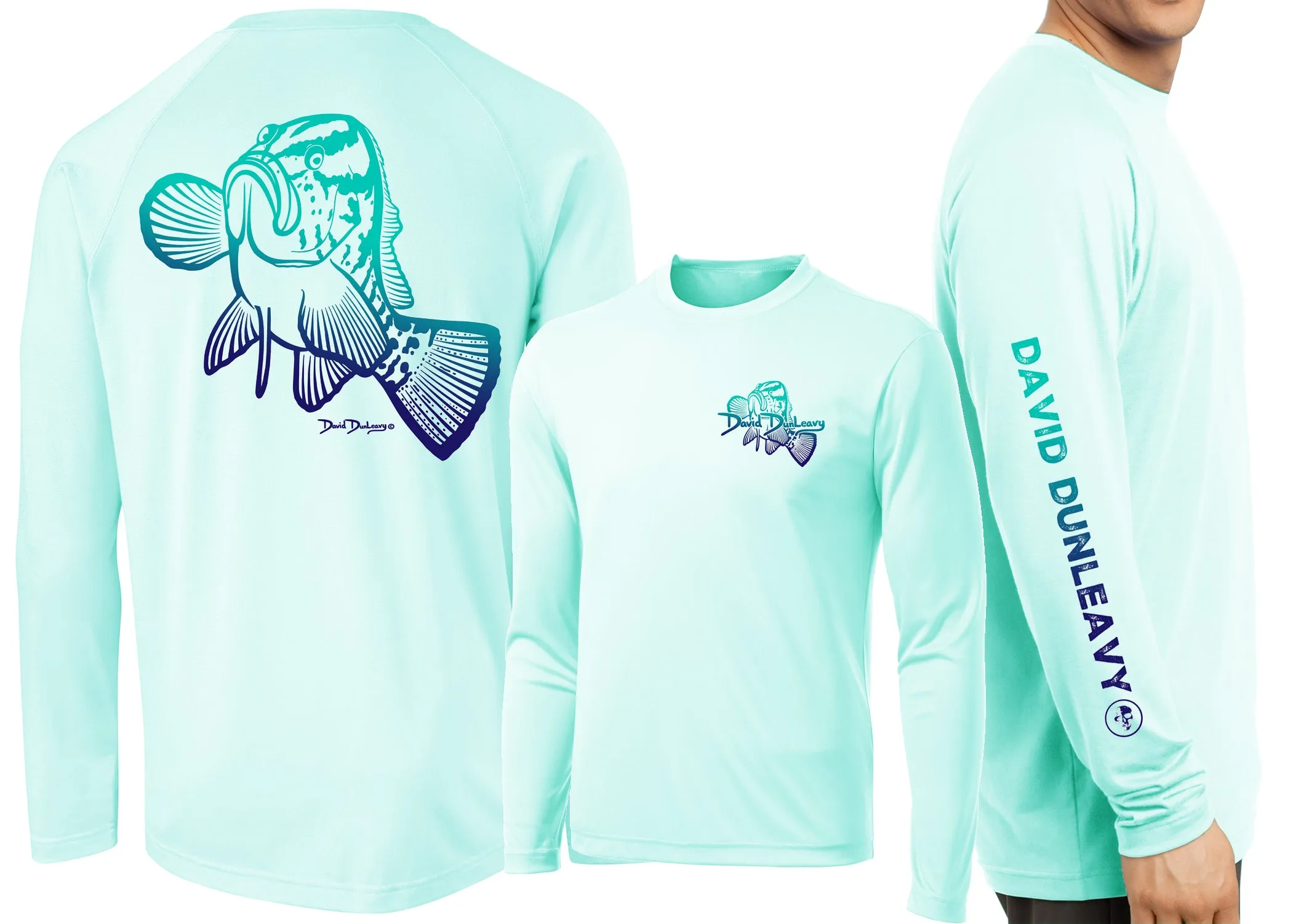 Men’s Performance Nassau Grouper Deco Long Sleeve