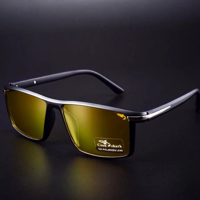 Men's polarized sunglasses driving  UV protection  night vision goggles