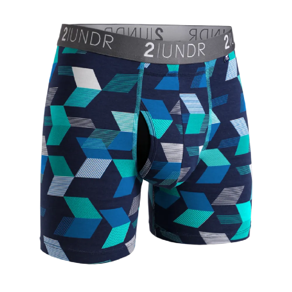 Men's Underwear 2 UNDR 6" Boxer Briefs - Prints