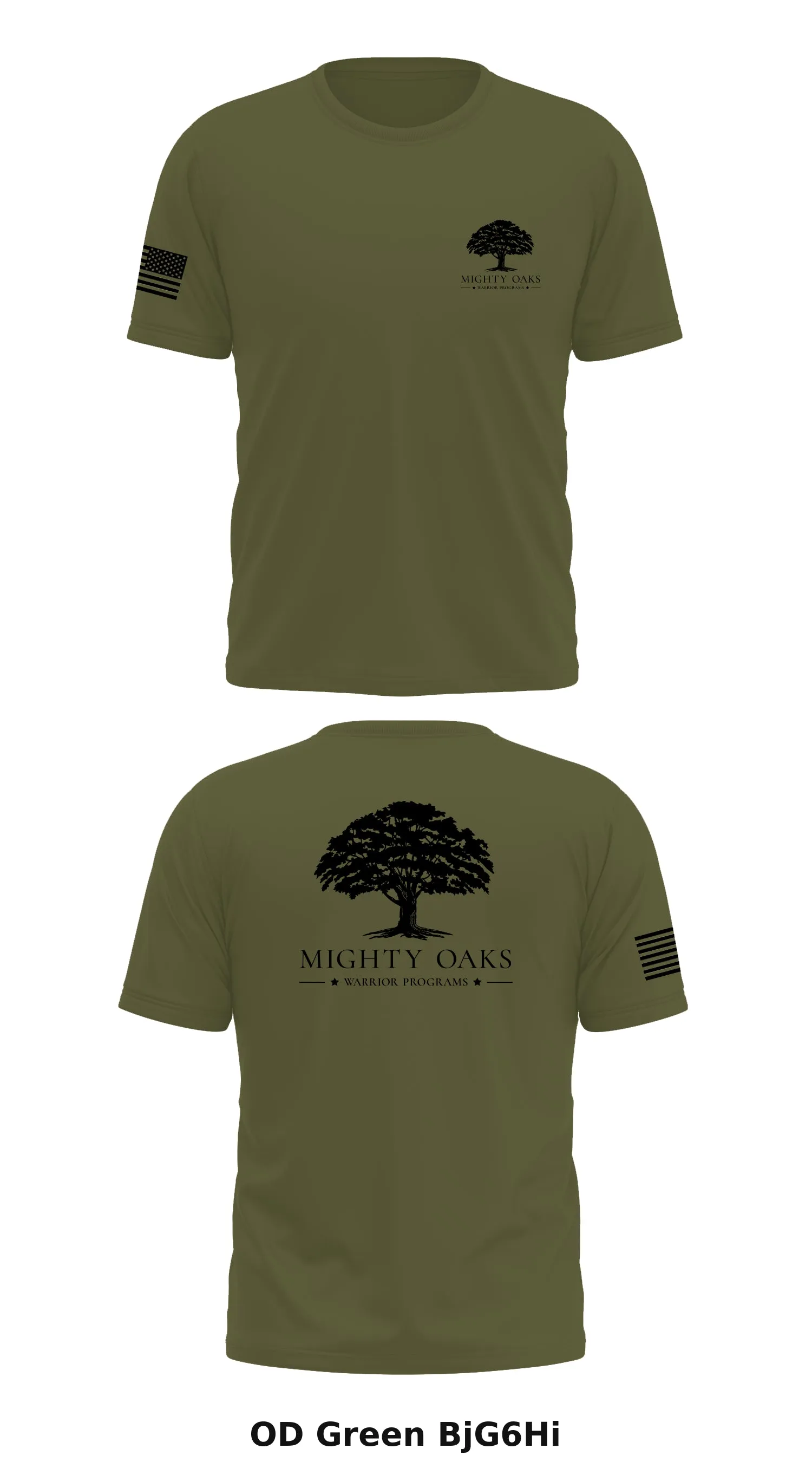Mighty Oaks Warrior Programs  Store 1 Core Men's SS Performance Tee - BjG6Hi