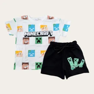 Minecraft Shorts Set S-140