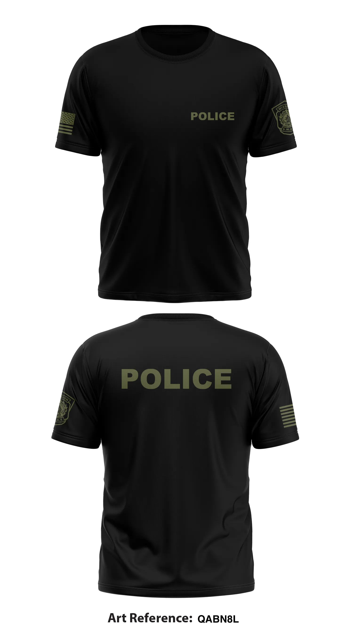 Mission SWAT Store 1 Core Men's SS Performance Tee - qABn8L