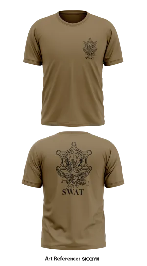 Mobile County Sheriffs Office - Tan 499 Core Men's SS Performance Tee - skx3Ym