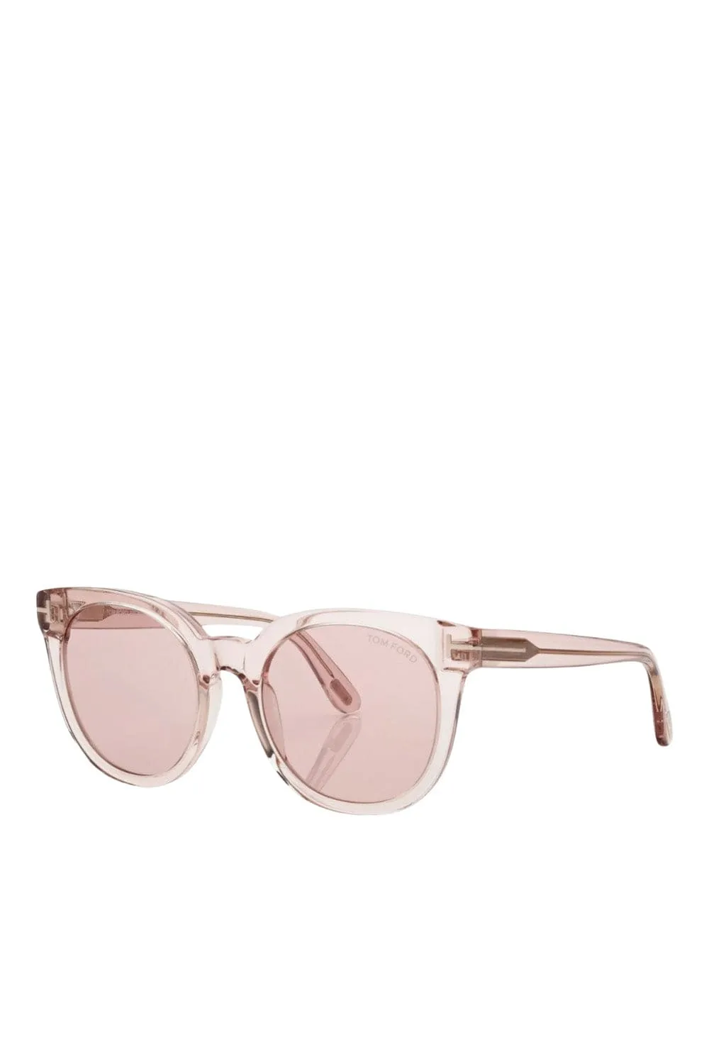 Moira Pink Transparent Acetate Sunglasses