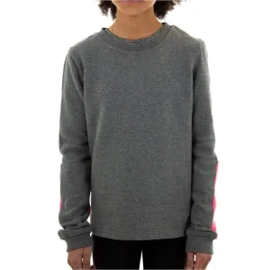 More Mile Girls Fleece Sweatshirt - Grey