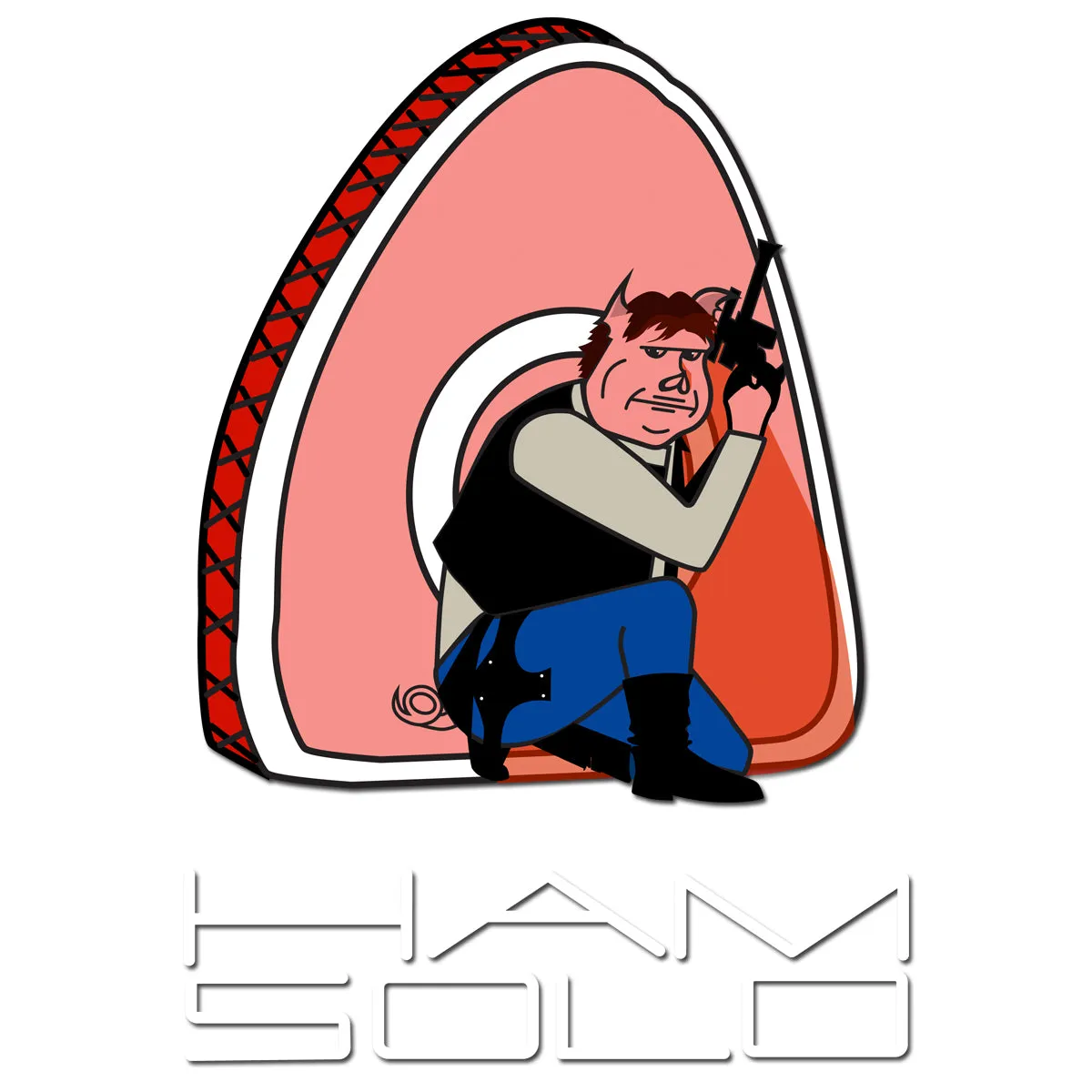 Movie The Food™ "Ham Solo" Hoodie