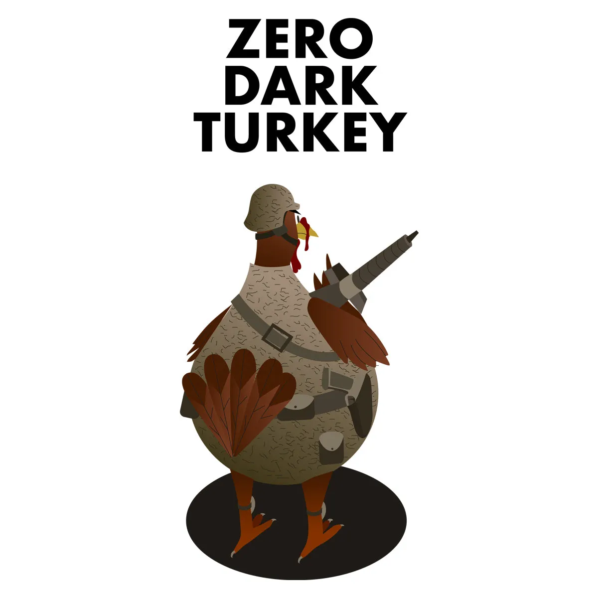 Movie The Food™ "Zero Dark Turkey" Hoodie