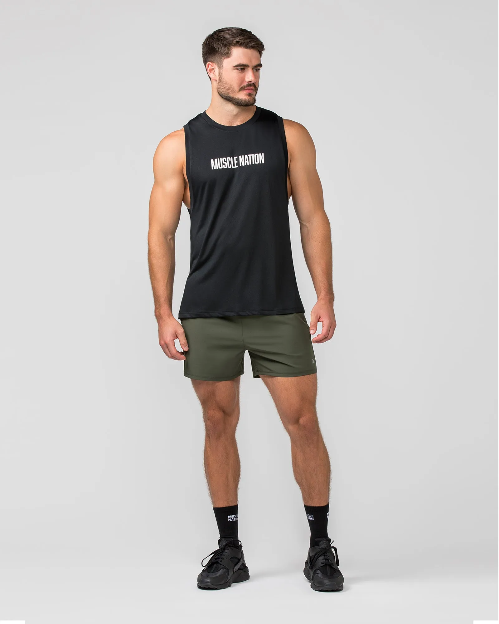 New Heights 4" Shorts - Dark Khaki