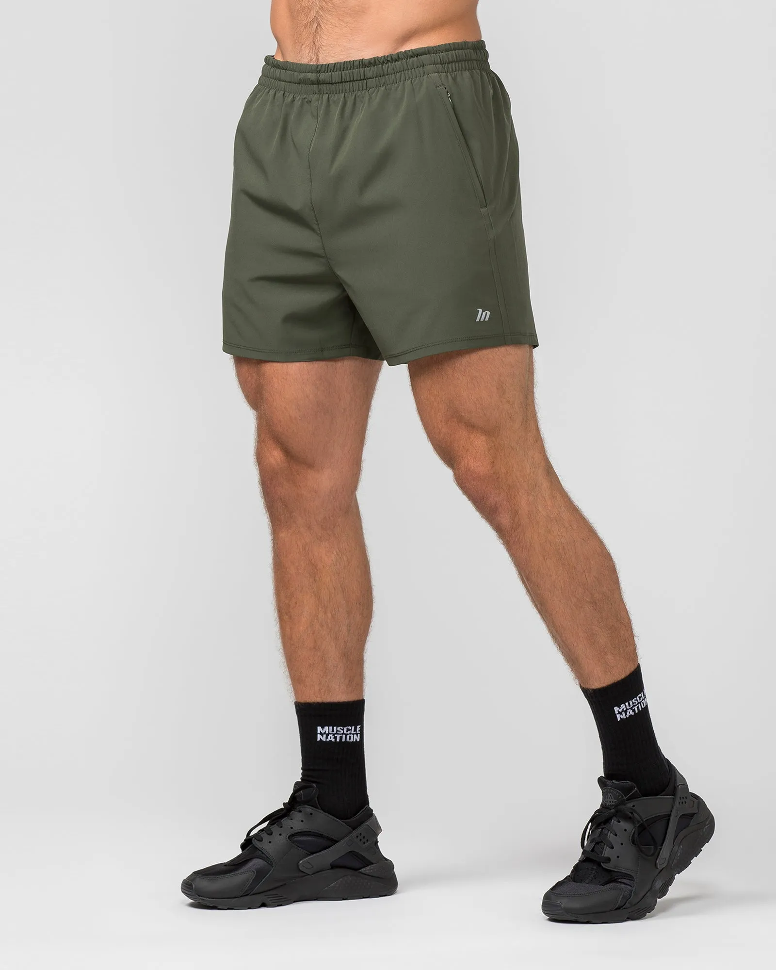New Heights 4" Shorts - Dark Khaki