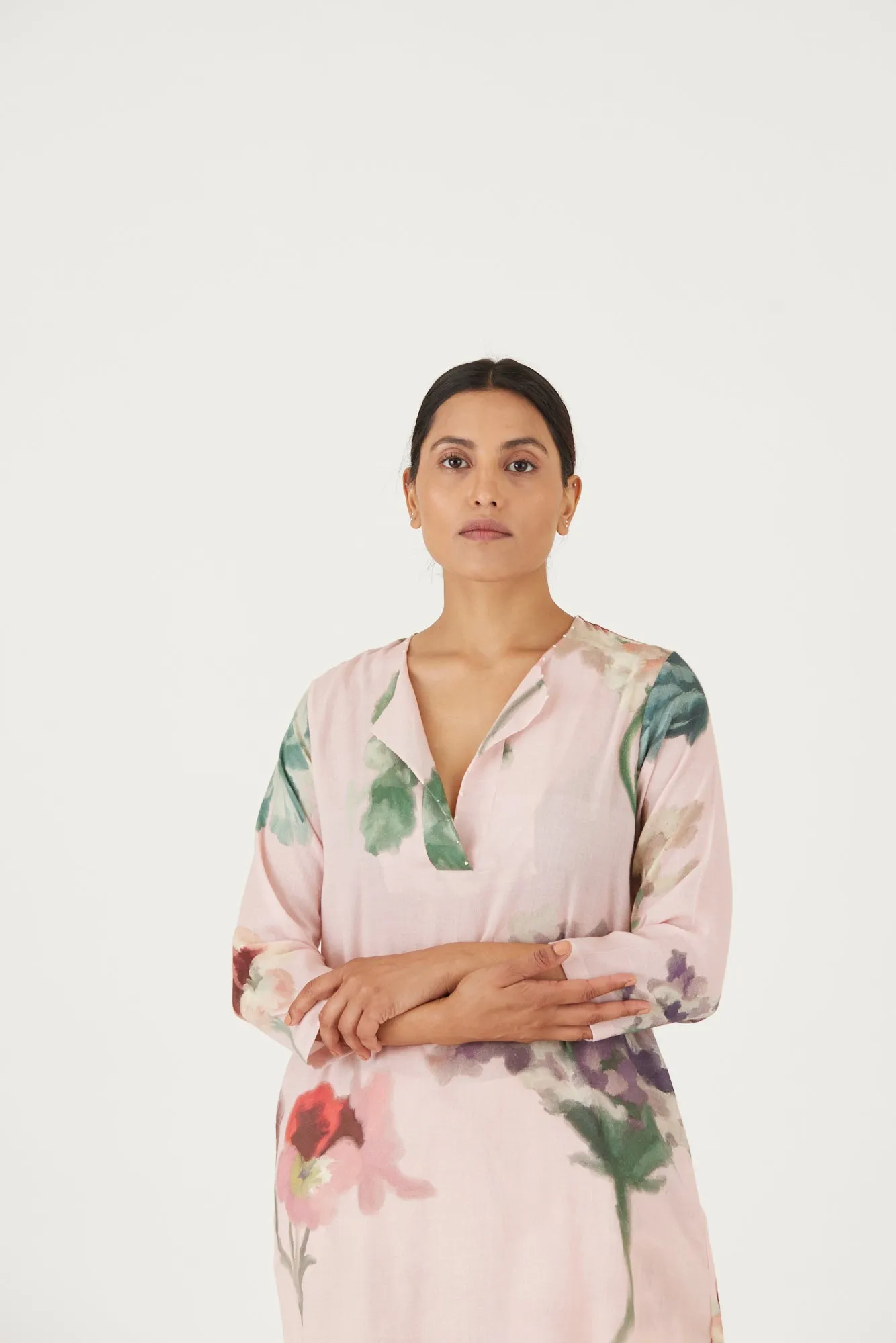 New Season Fall 24/Summer 25-Coord Set-Cotton Twill-Juliet Pink-YAMLS42-Fashion Edit Yam