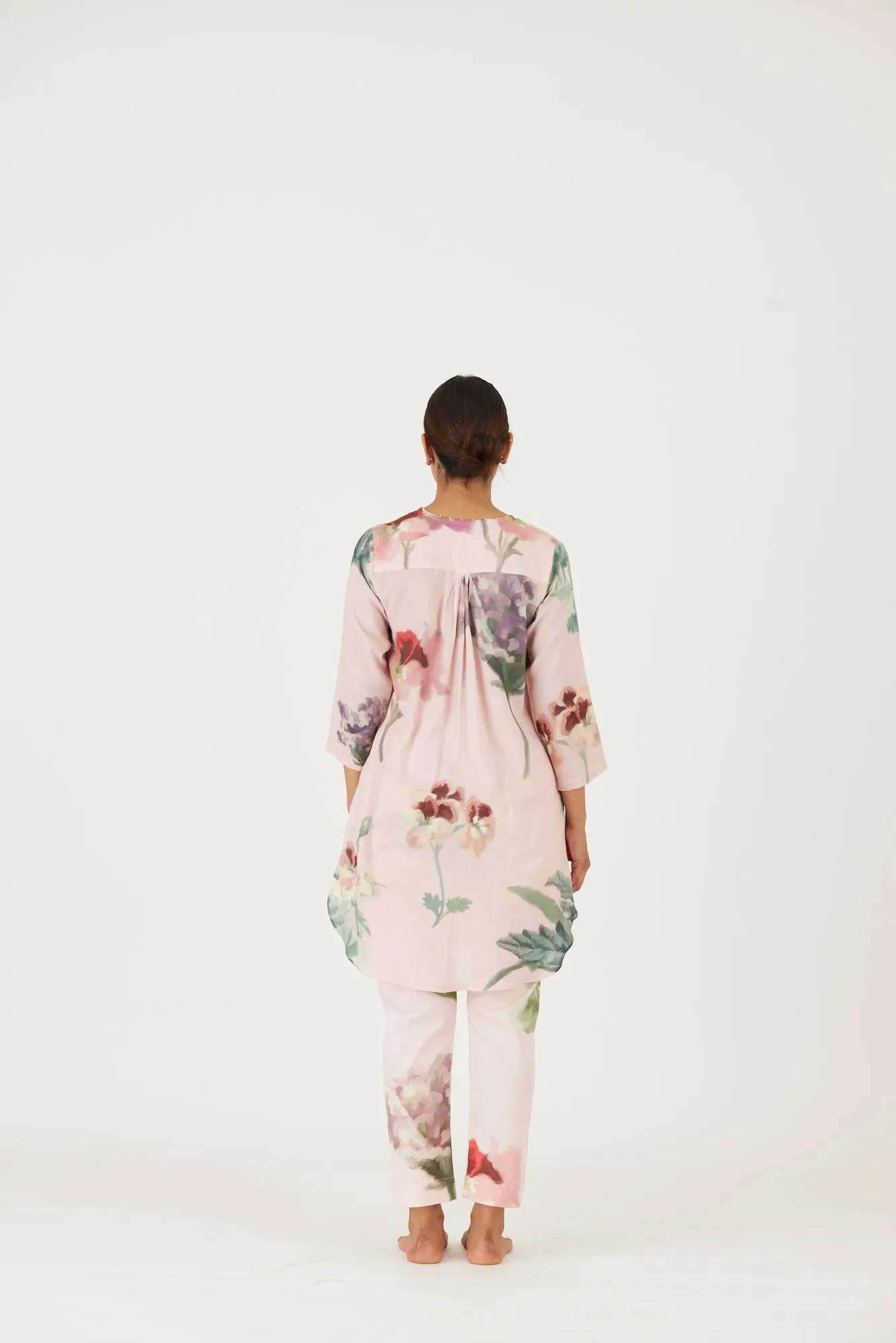 New Season Fall 24/Summer 25-Coord Set-Cotton Twill-Juliet Pink-YAMLS42-Fashion Edit Yam