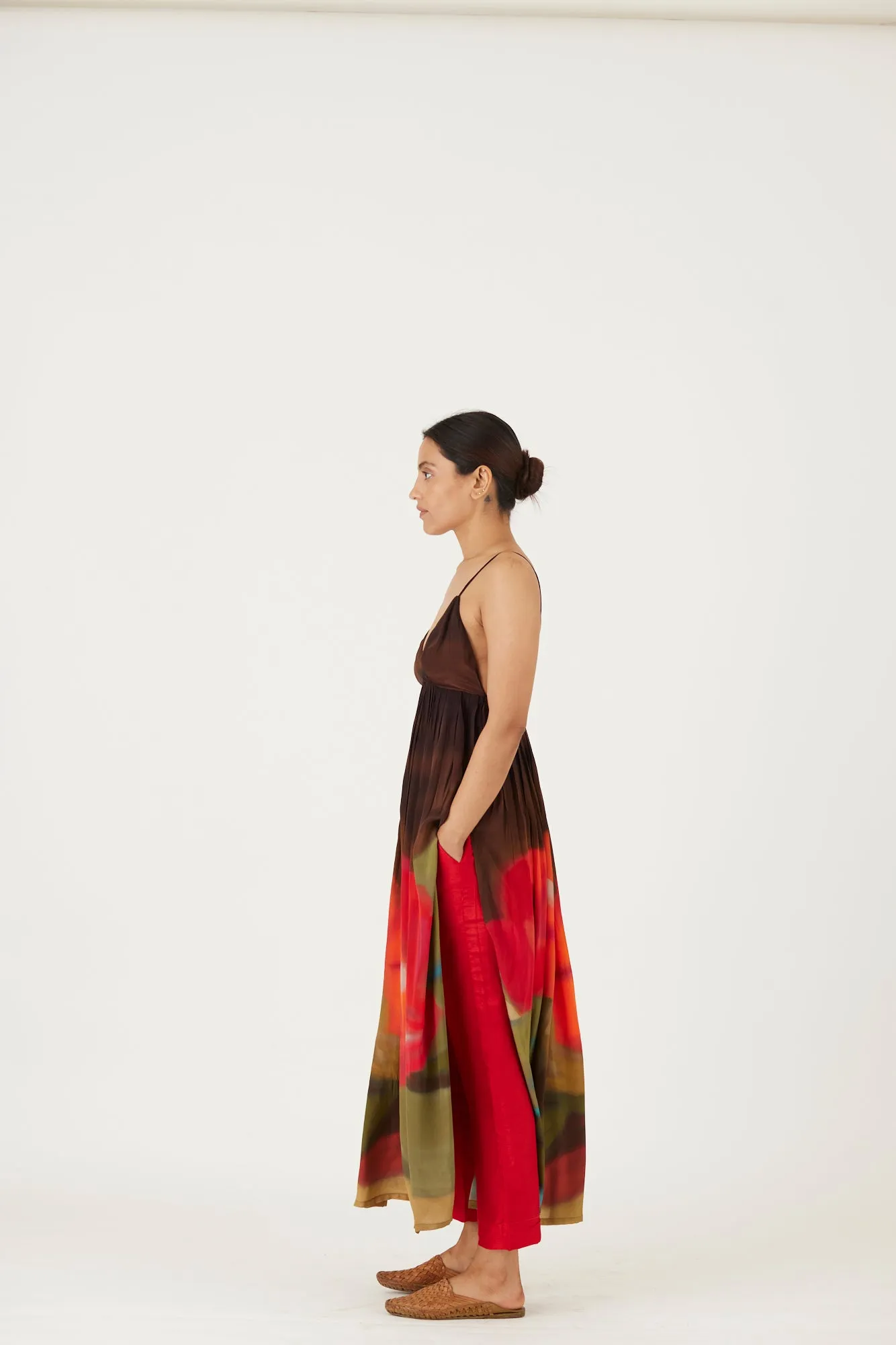 New Season Fall 24/Summer 25-Coord Set-Crepe-Lola Multi Color-YAMLS49-Fashion Edit Yam
