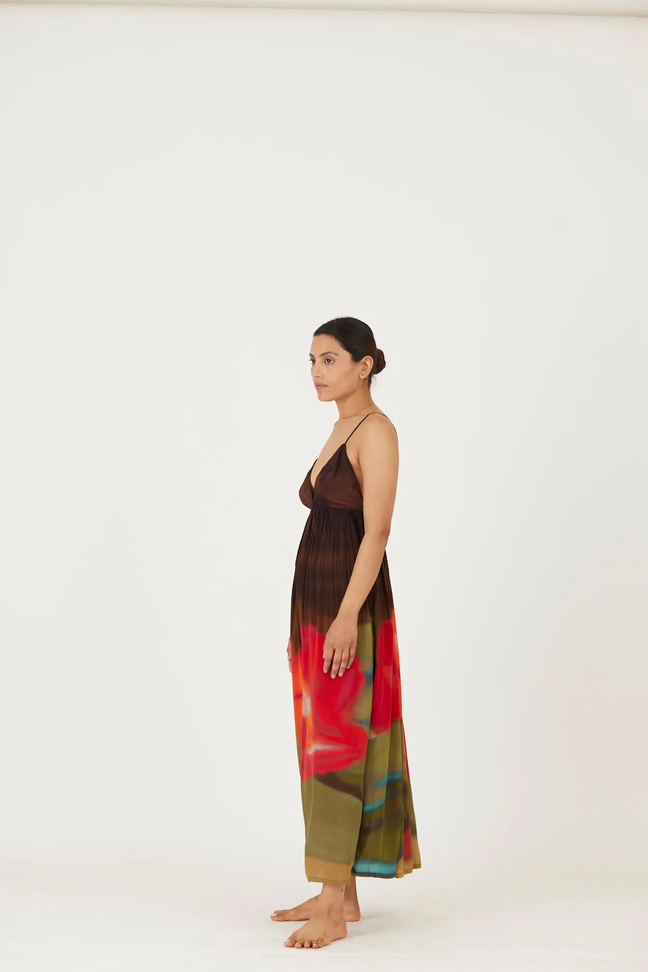 New Season Fall 24/Summer 25-Coord Set-Crepe-Lola Multi Color-YAMLS49-Fashion Edit Yam