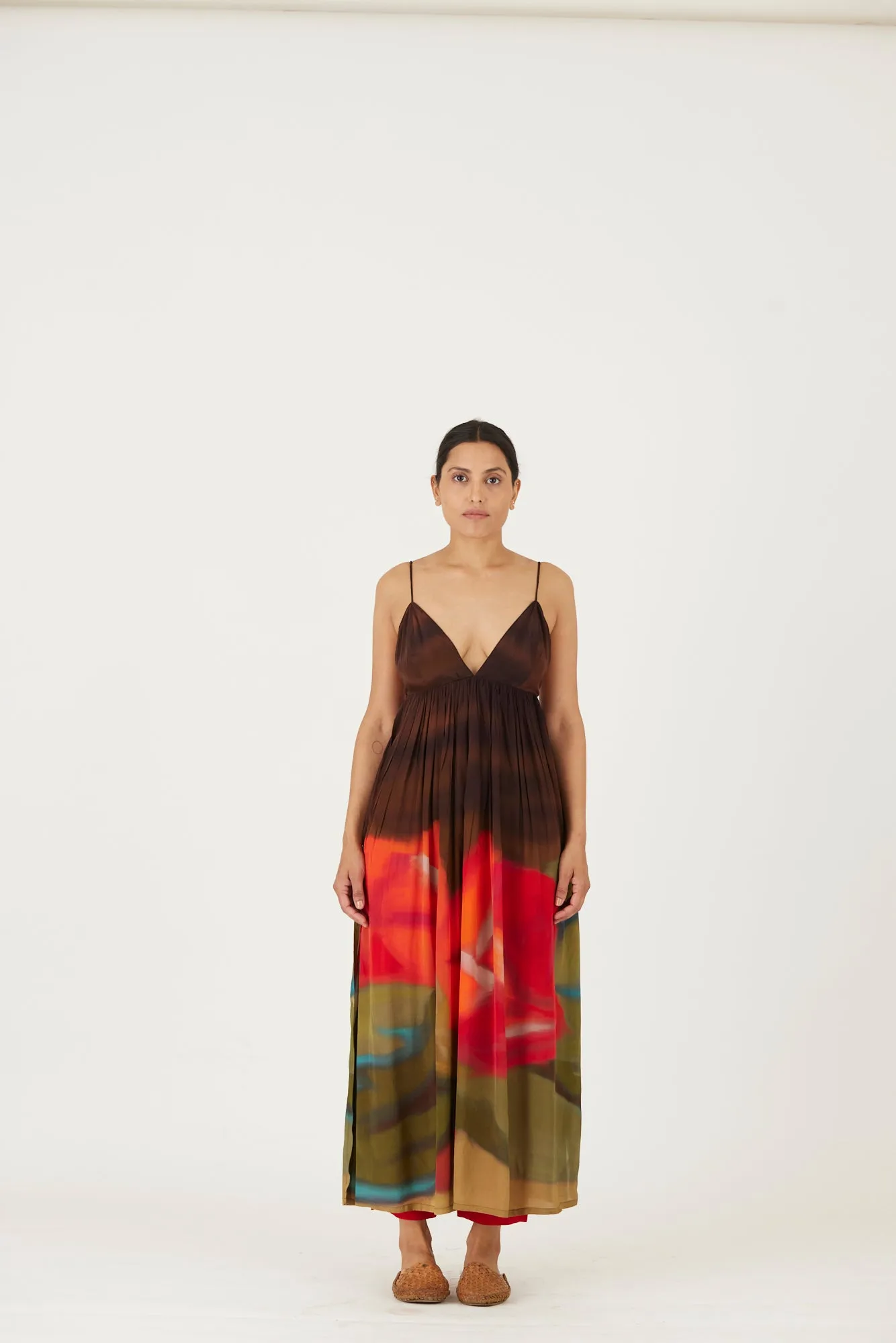 New Season Fall 24/Summer 25-Coord Set-Crepe-Lola Multi Color-YAMLS49-Fashion Edit Yam
