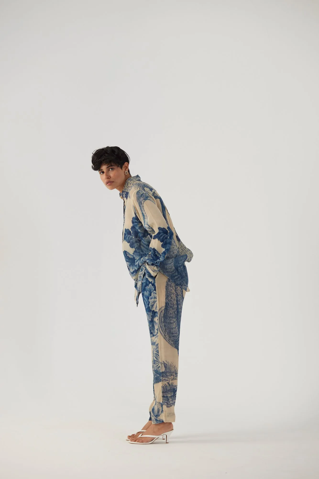 New Season Fall 24/Summer 25-Coord Set-Crepe-Morni White-YAMBB06-Fashion Edit Yam