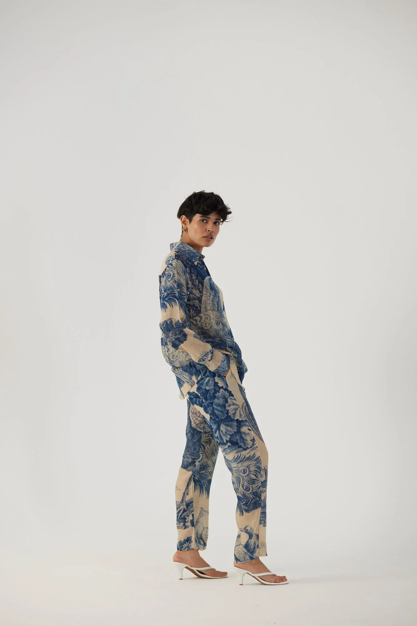 New Season Fall 24/Summer 25-Coord Set-Crepe-Morni White-YAMBB06-Fashion Edit Yam