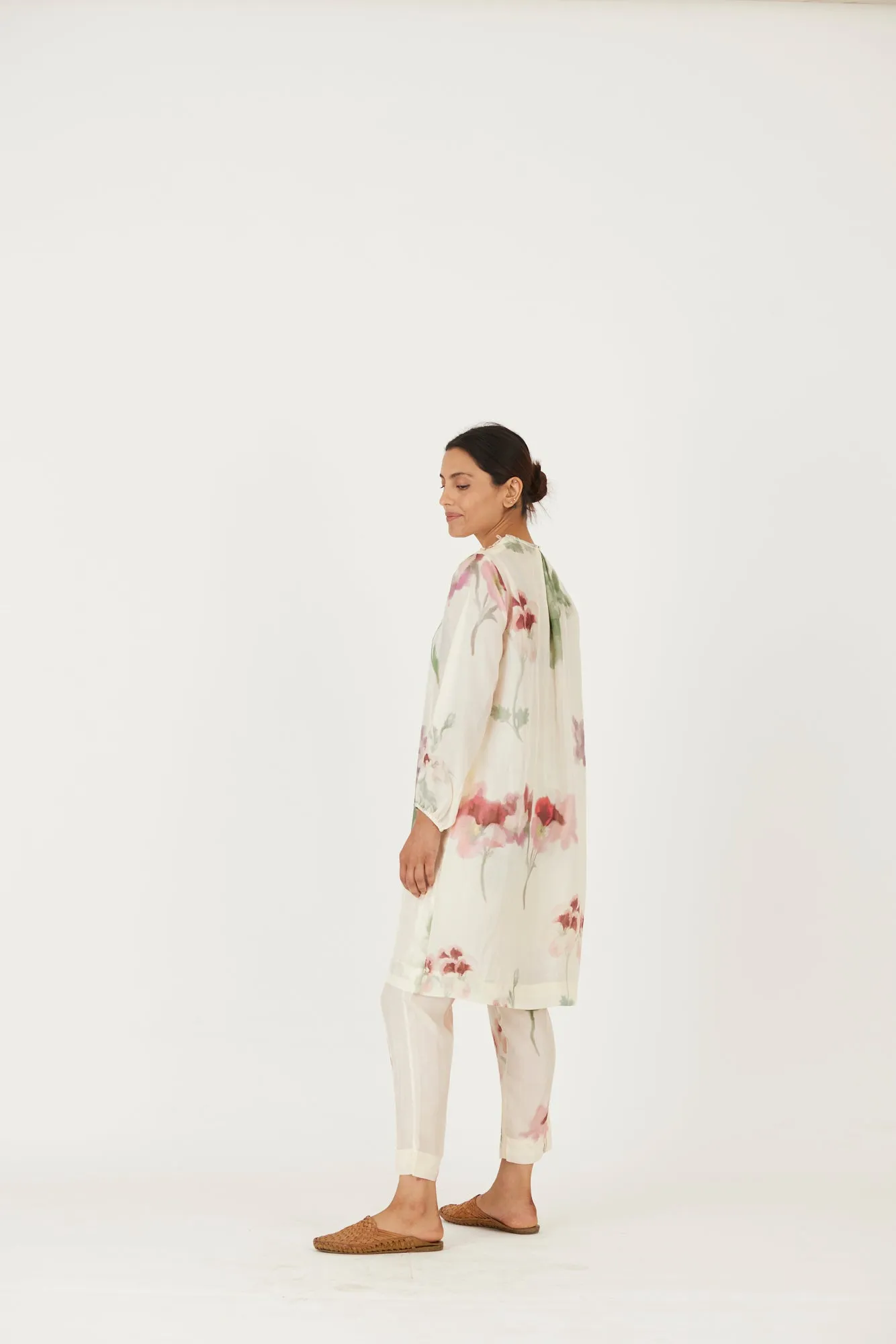 New Season Fall 24/Summer 25-Coord Set-Silk-Juliet White-YAMLS37-Fashion Edit Yam