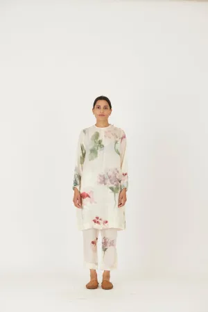 New Season Fall 24/Summer 25-Coord Set-Silk-Juliet White-YAMLS37-Fashion Edit Yam