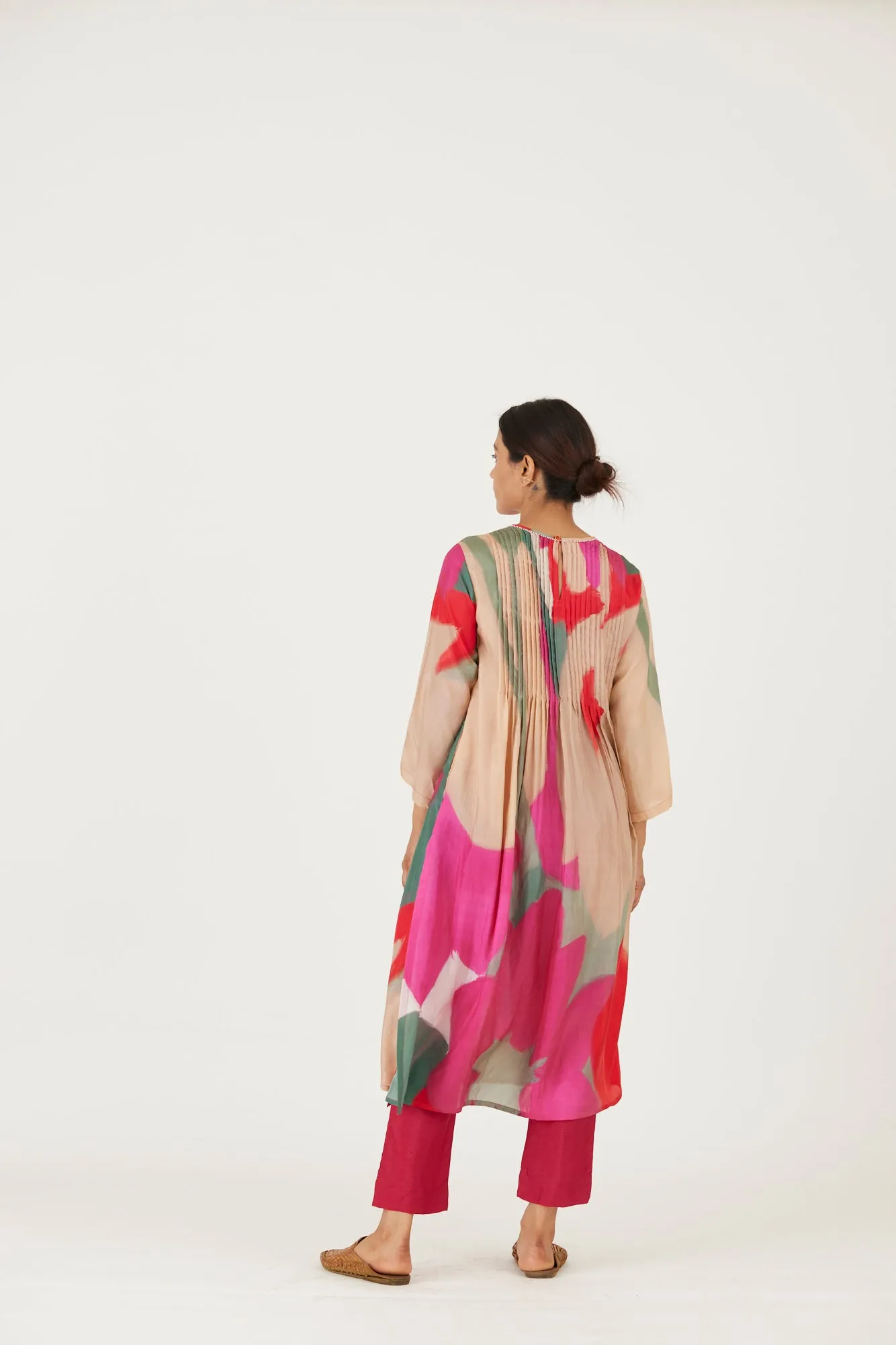 New Season Fall 24/Summer 25-Coord Set-Twill-Lei Lani Red-YAMLS31-Fashion Edit Yam