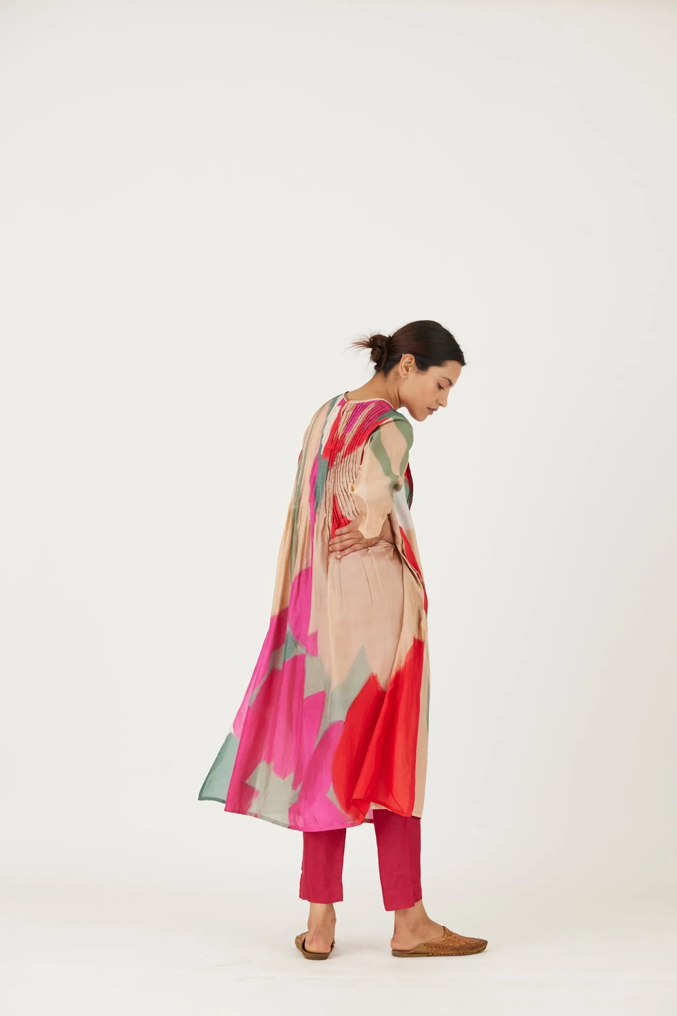 New Season Fall 24/Summer 25-Coord Set-Twill-Lei Lani Red-YAMLS31-Fashion Edit Yam