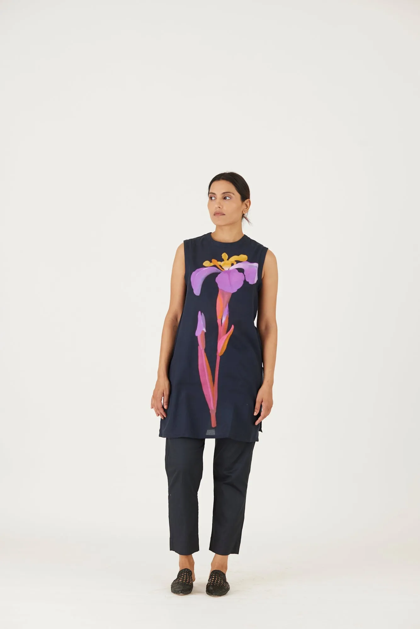 New Season Fall 24/Summer 25-Coord Set-Twill-Mel Black-YAMLS54-Fashion Edit Yam