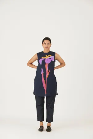 New Season Fall 24/Summer 25-Coord Set-Twill-Mel Black-YAMLS54-Fashion Edit Yam