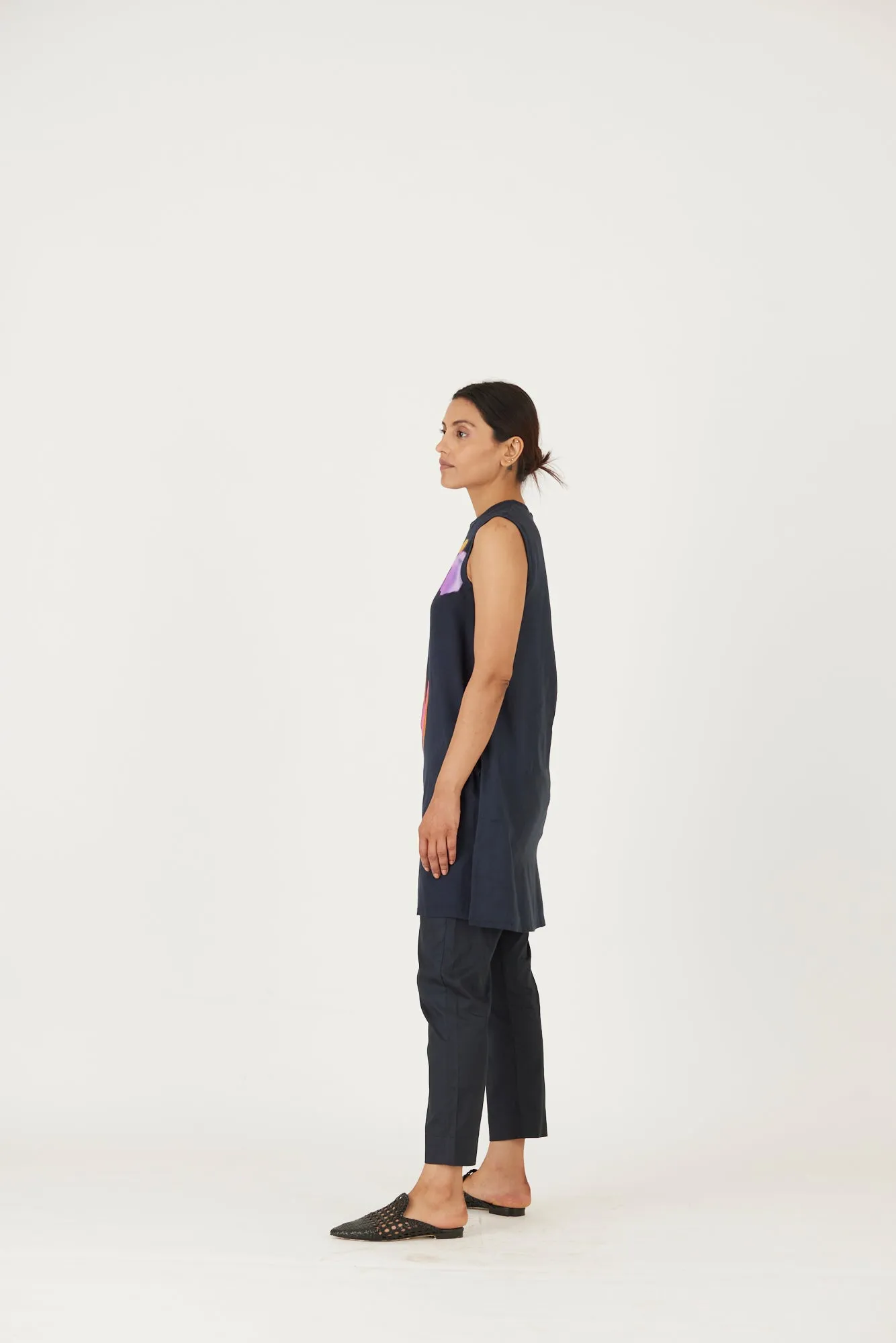 New Season Fall 24/Summer 25-Coord Set-Twill-Mel Black-YAMLS54-Fashion Edit Yam