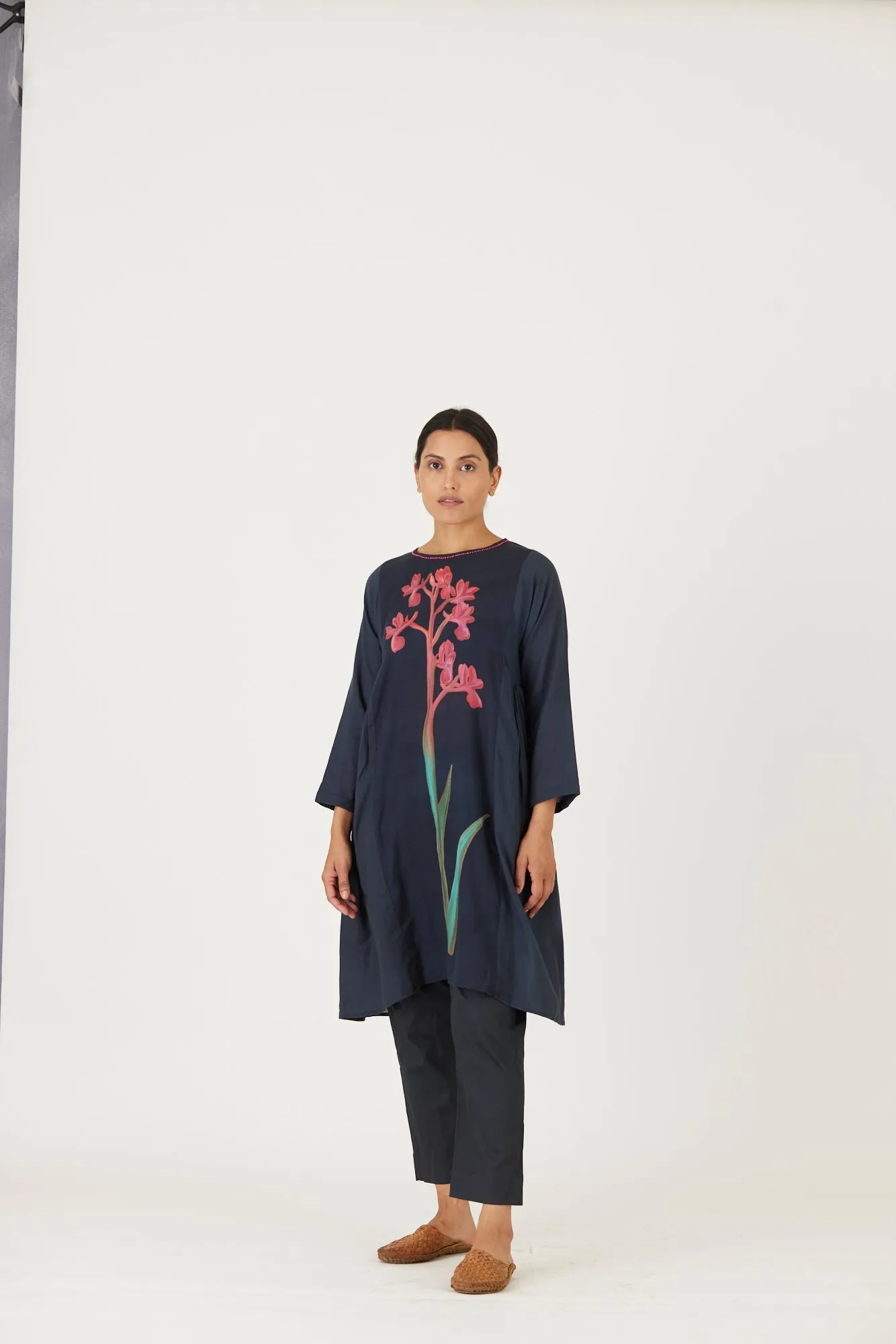 New Season Fall 24/Summer 25-Coord Set-Twill-Rhea Black-YAMLS53-Fashion Edit Yam