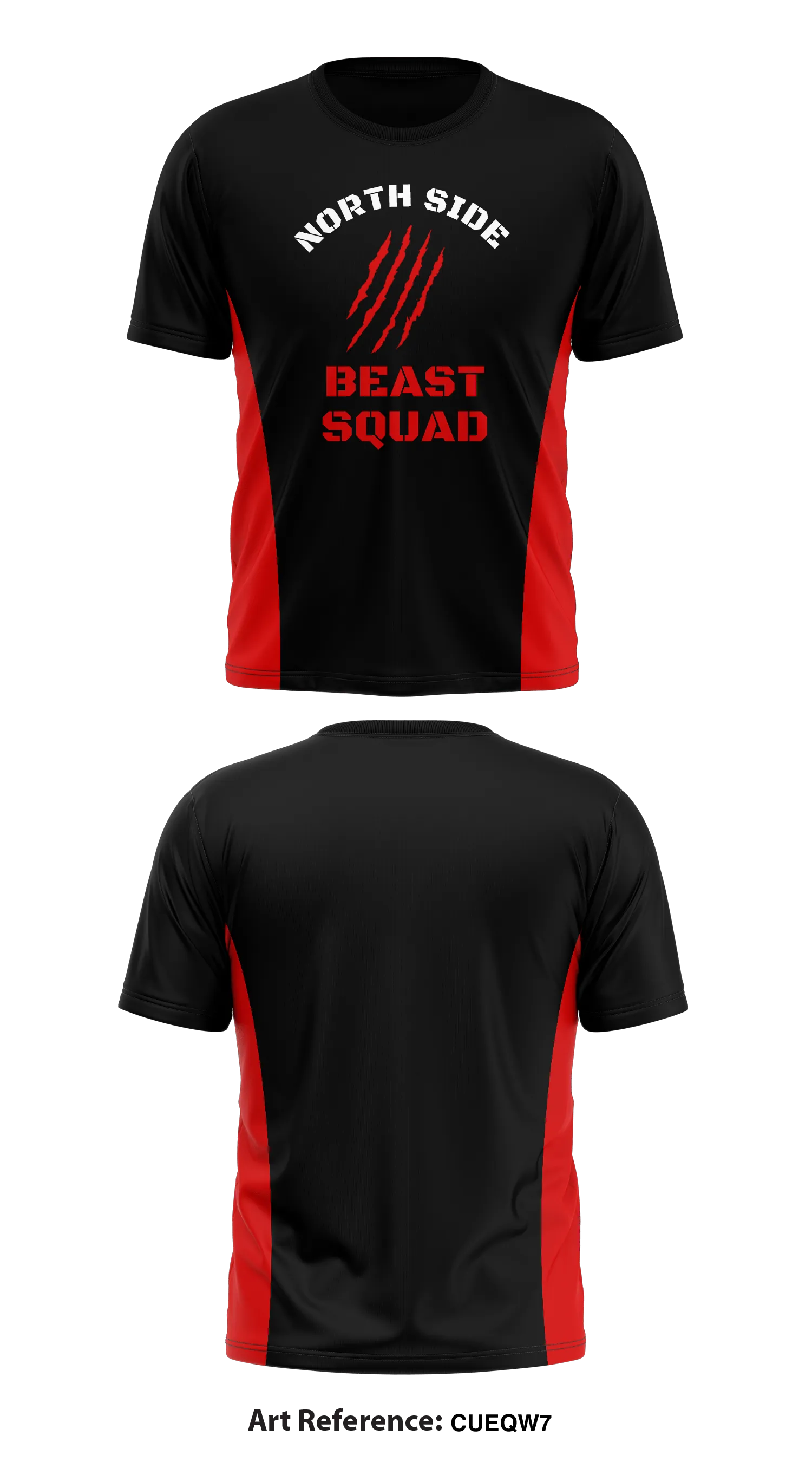 Northside Beast Squad Store 1 Core Men's SS Performance Tee - CueQw7