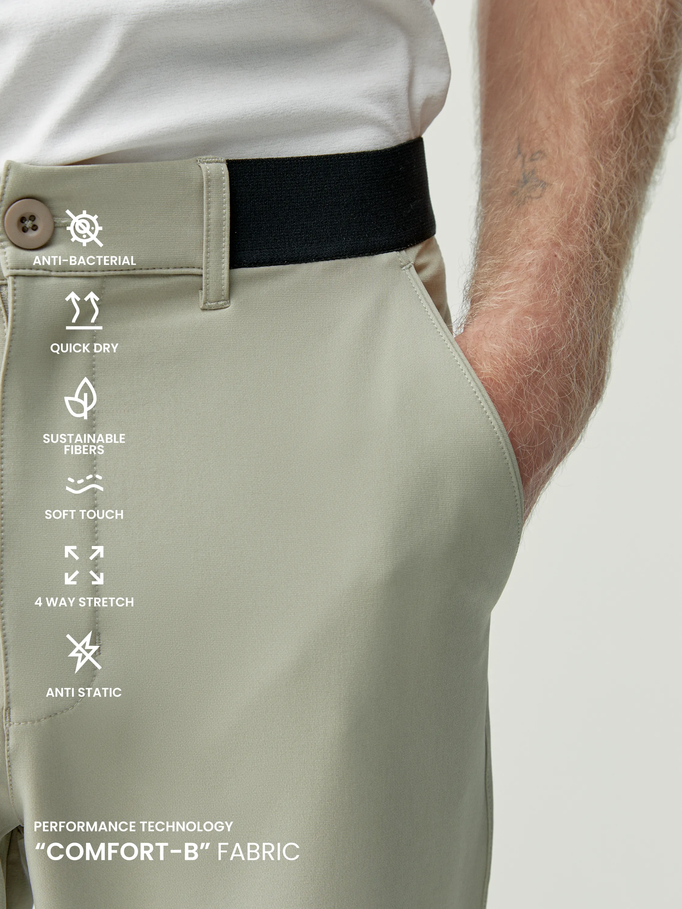 Pants Ganges River Stone