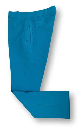 Peace of Cloth Joey Crop Jean Pull-On Pant in Turquoise