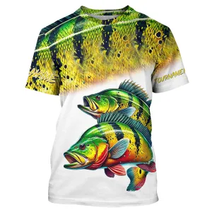 Peacock Bass Fishing Tournament Custom performance fishing T-Shirts NQS181