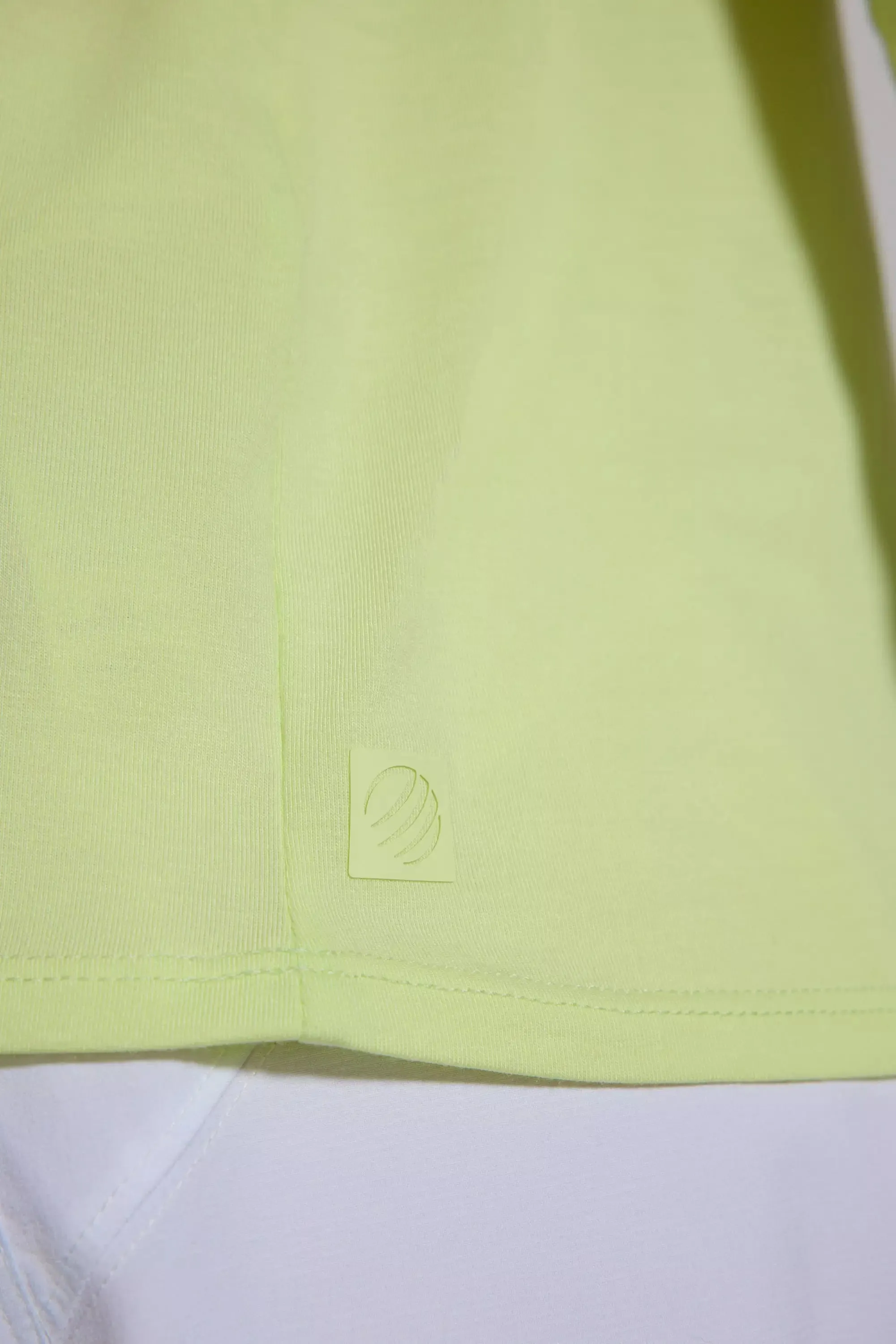 Performance Knit Long Sleeve Tee - Shadow Lime