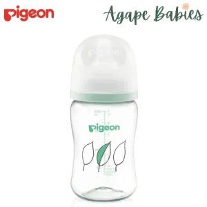 Pigeon Softouch 3 Nursing Wide Neck Bottle T-ester 200ml - Leaf