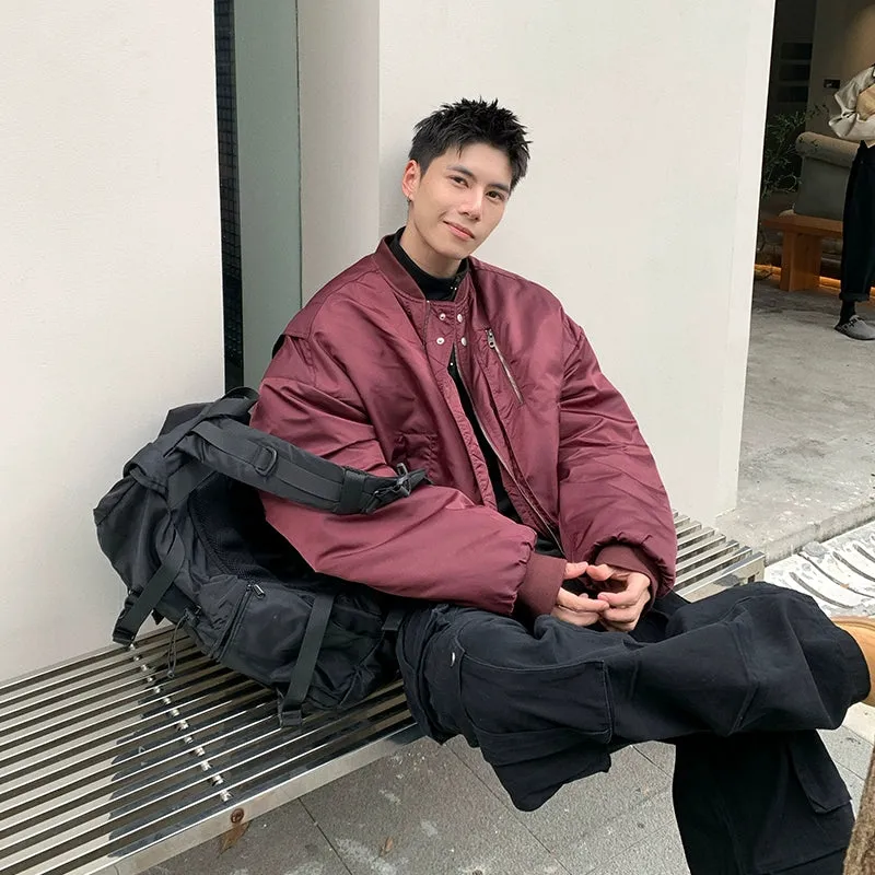 Pilot Style Insulated Cotton Jacket