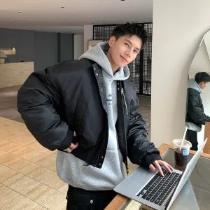 Pilot Style Insulated Cotton Jacket