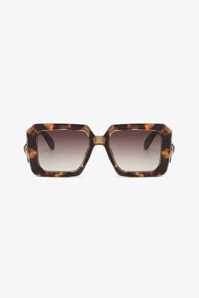 Polycarbonate Frame Square Sunglasses