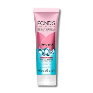 Pond'S Bright Miracle Ultimate Acne Solution THYMO-BHA Facial Foam 100g