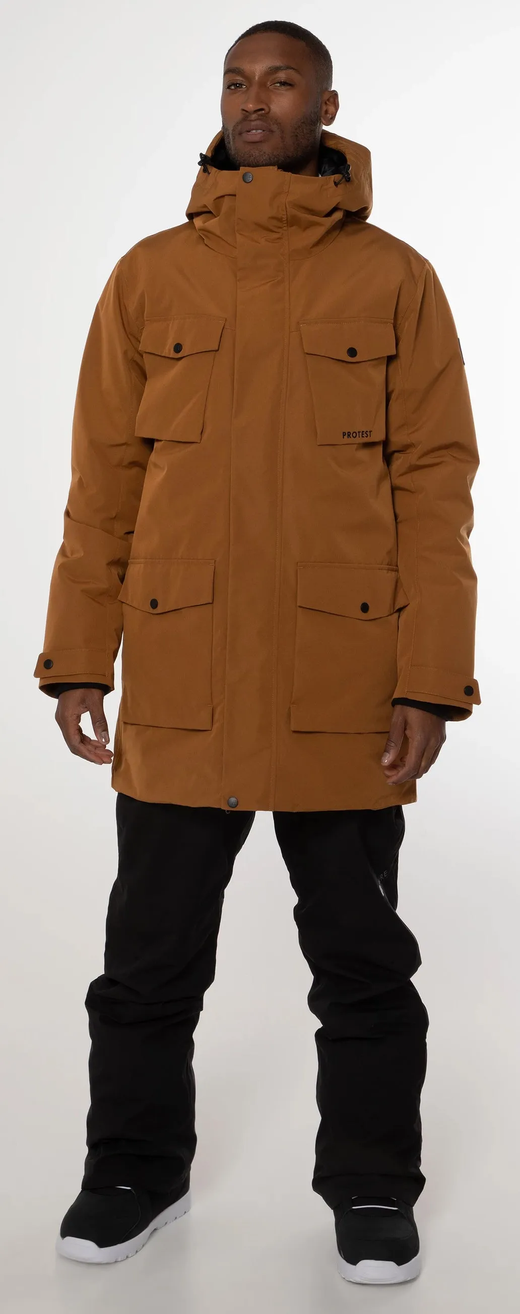 Protest Meltin Jacket Mens Beige