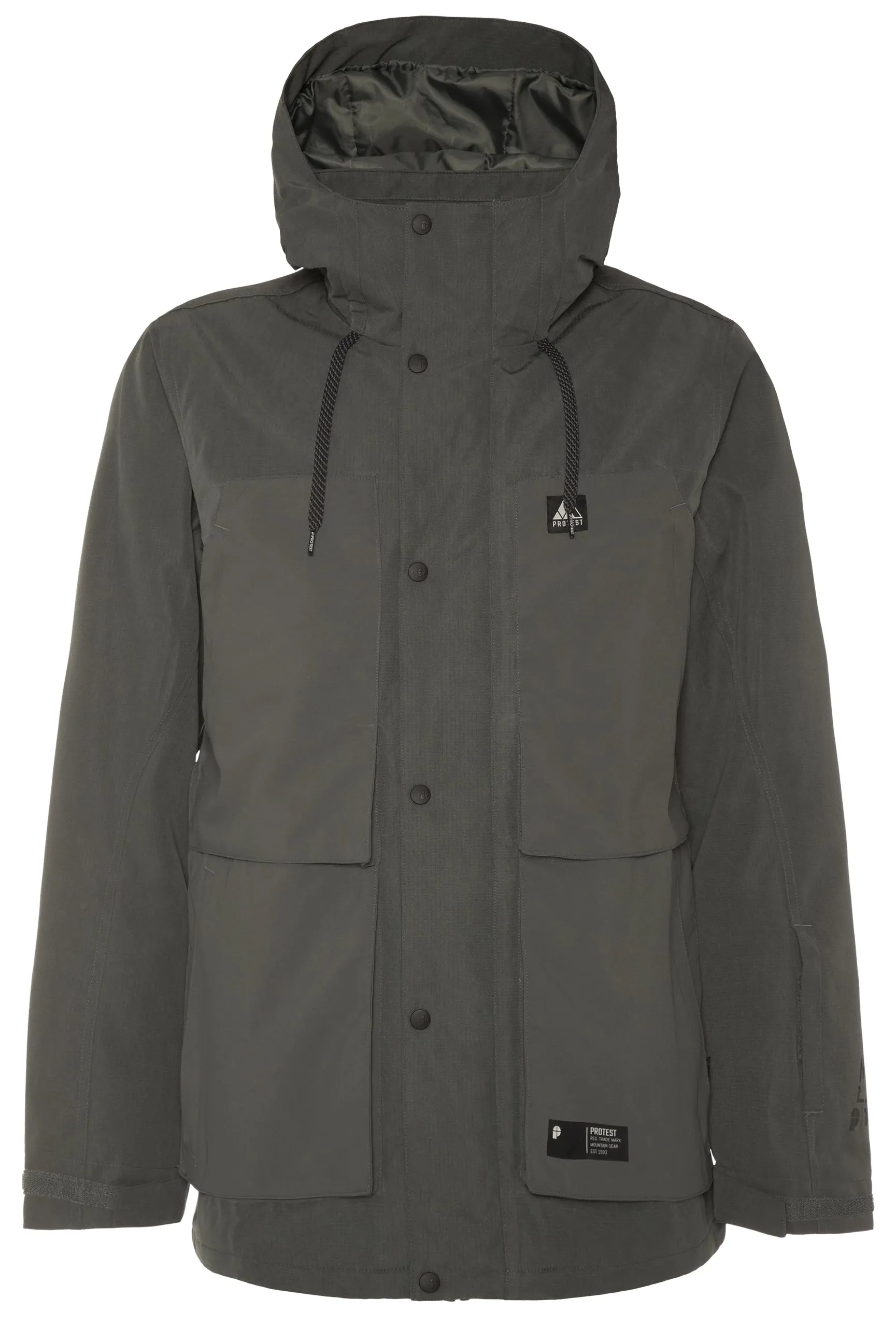 Protest Nugetty Jacket Mens Hunter