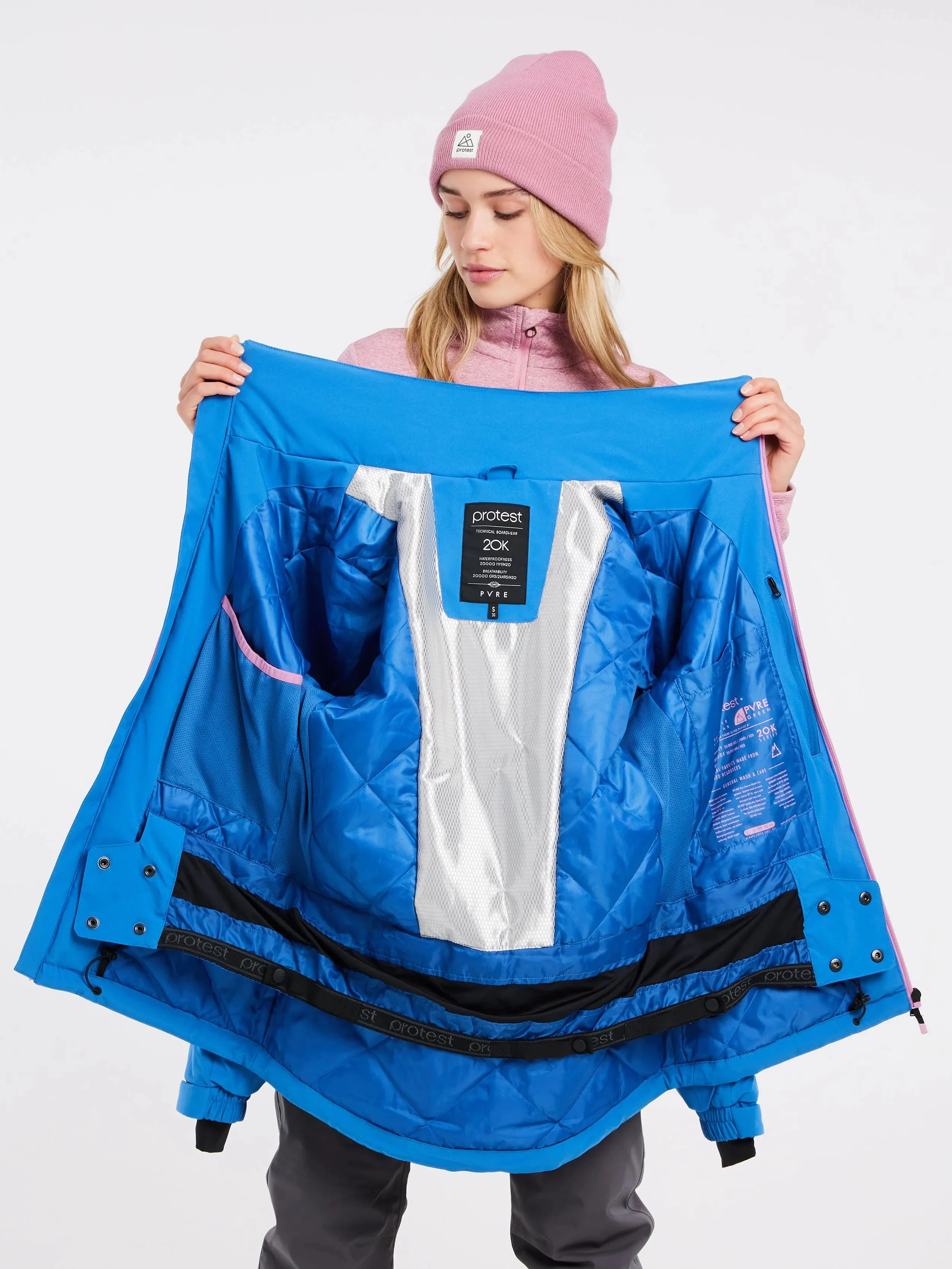 Protest Sima Jacket Womens Horizon Blue