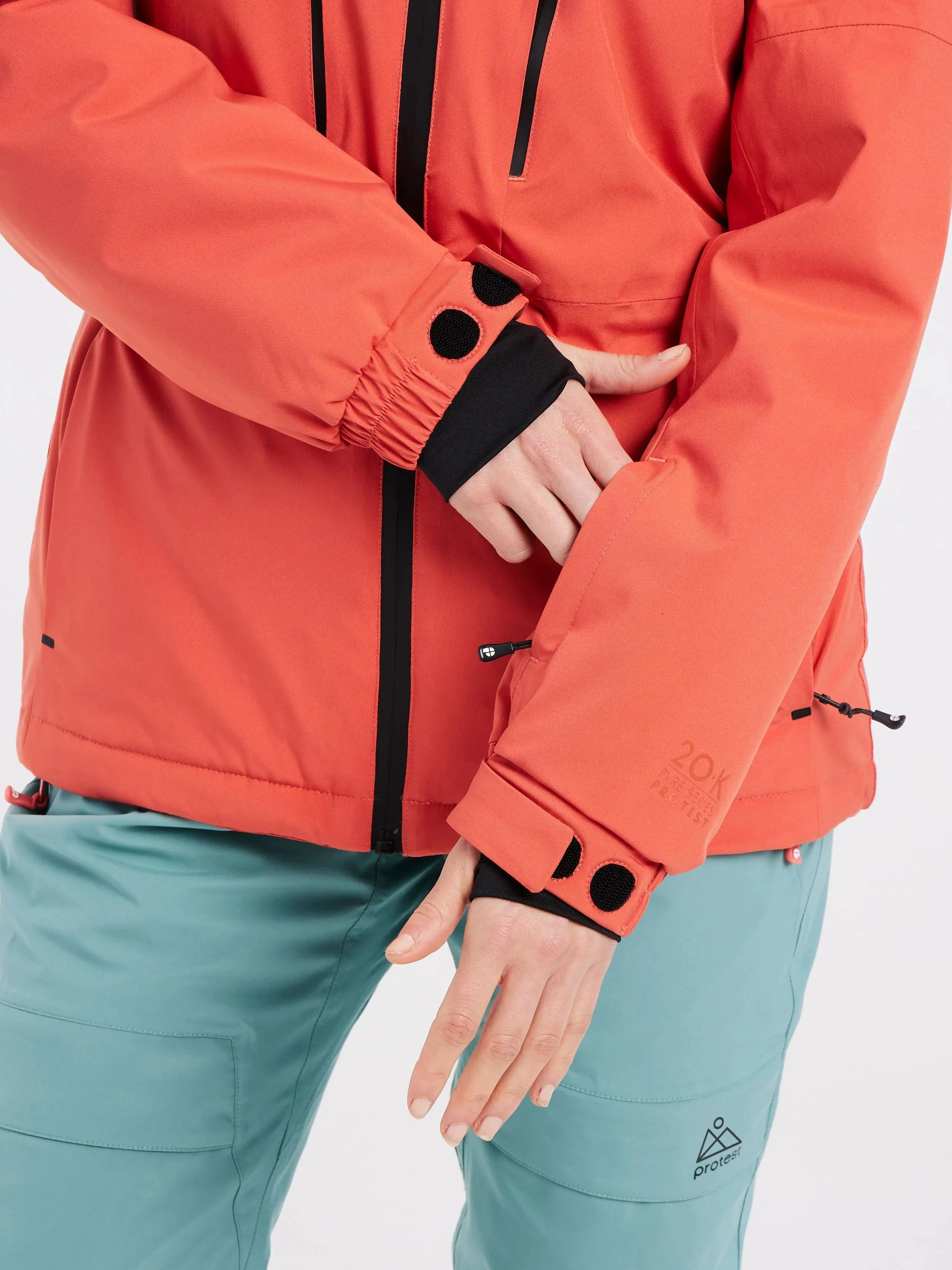Protest Sima Jacket Womens Tosca Red