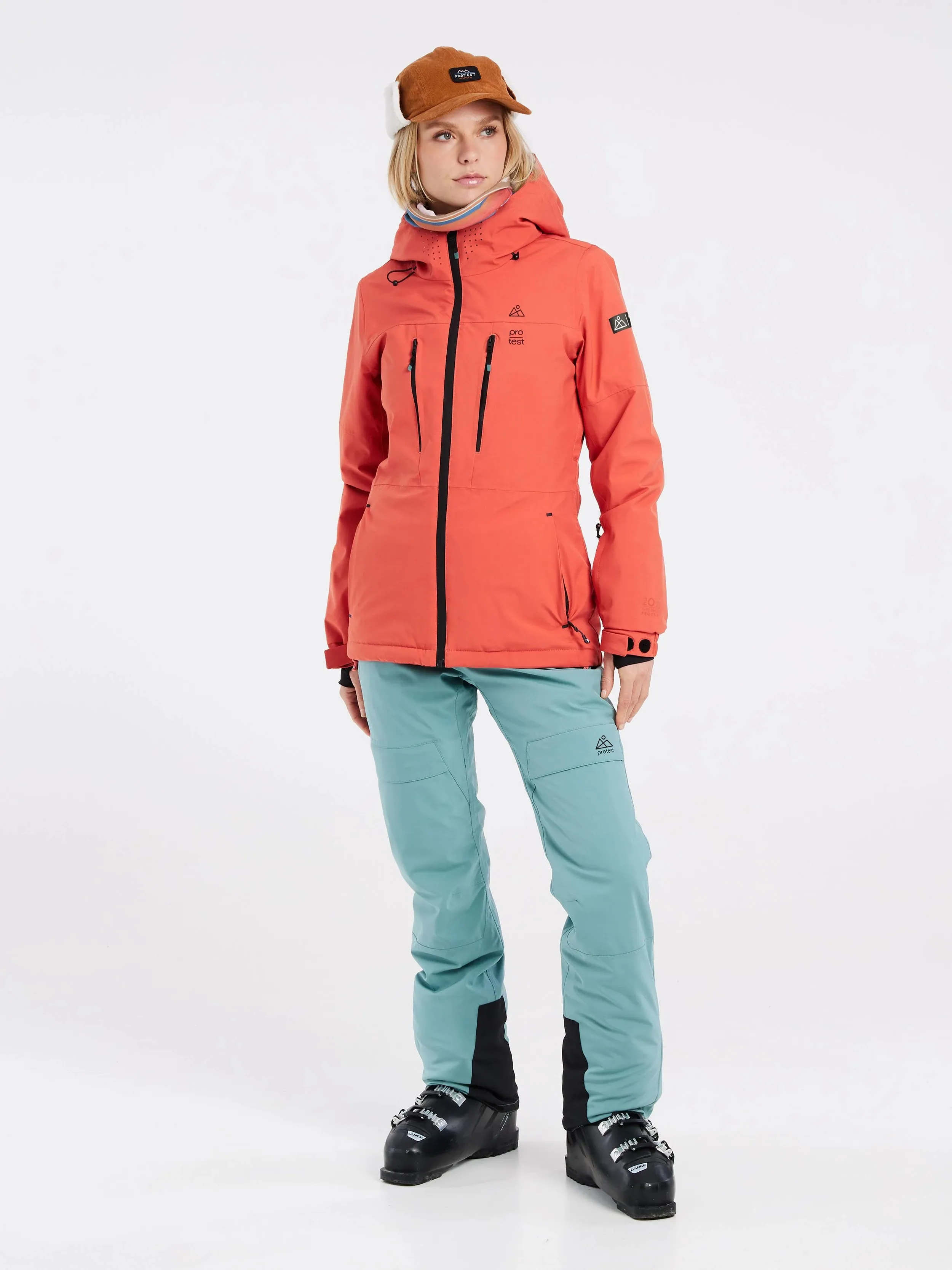 Protest Sima Jacket Womens Tosca Red