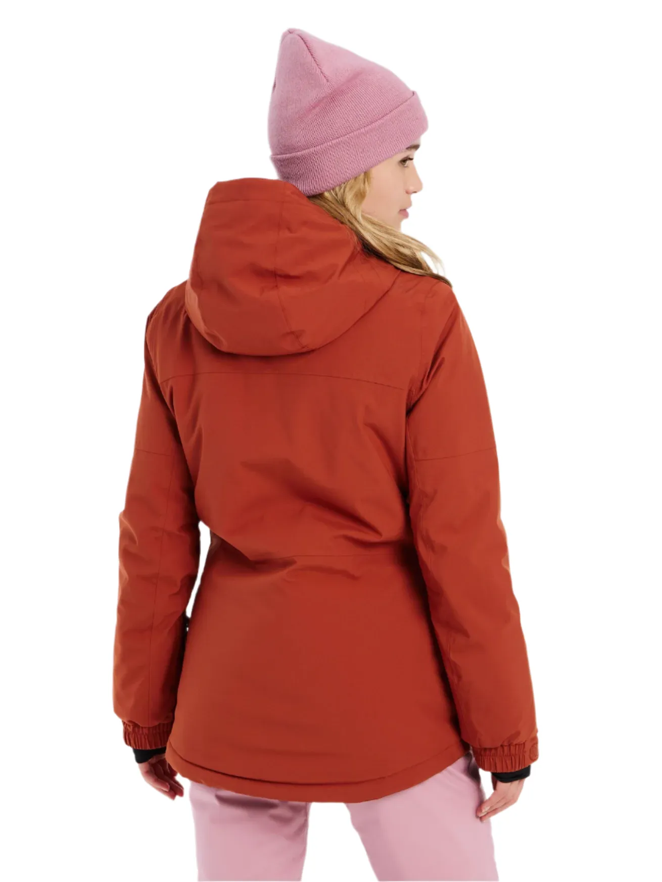 Protest Sima Snow Jacket Womens - Uluru Rust