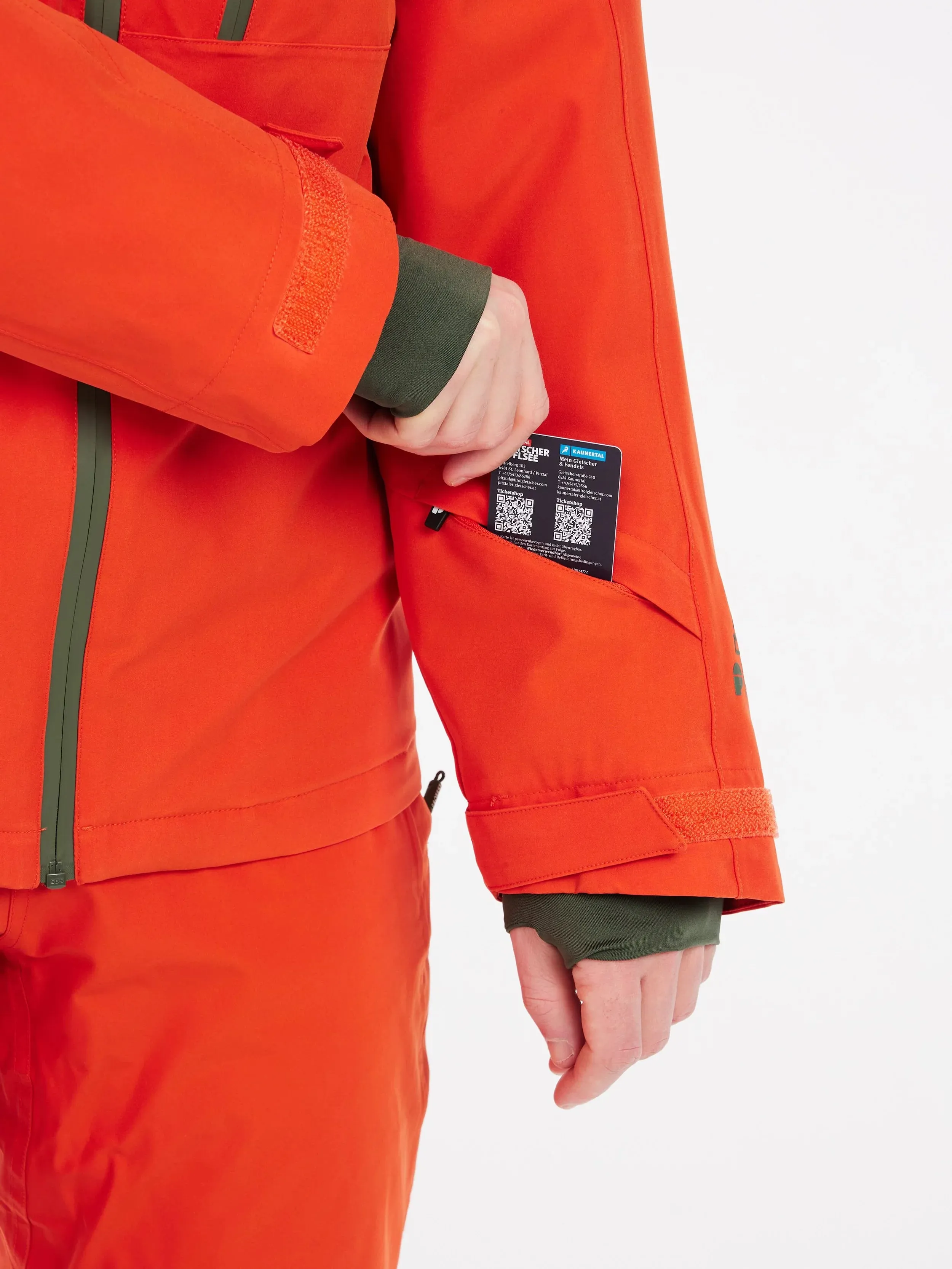 Protest Timothy Jacket Mens 2025 Burnt Orange
